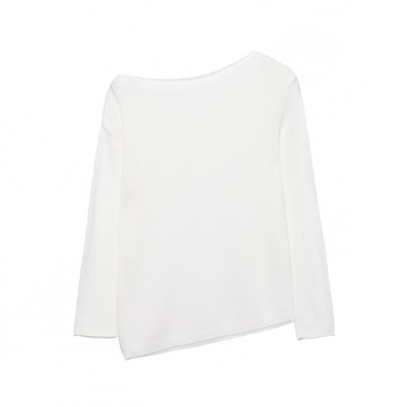 On On One Shoulder Loose Fit Knit Nek6mp328