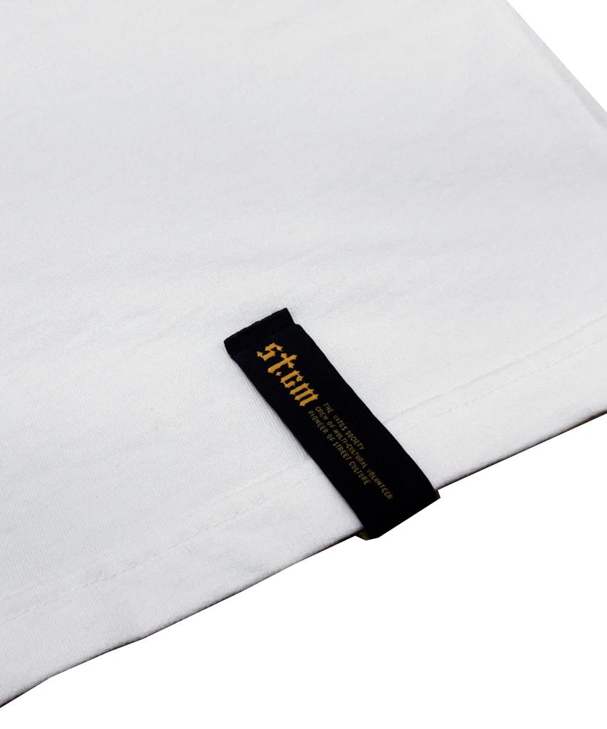 STIGMA Scrt Washed Pocket T-Shirts White
