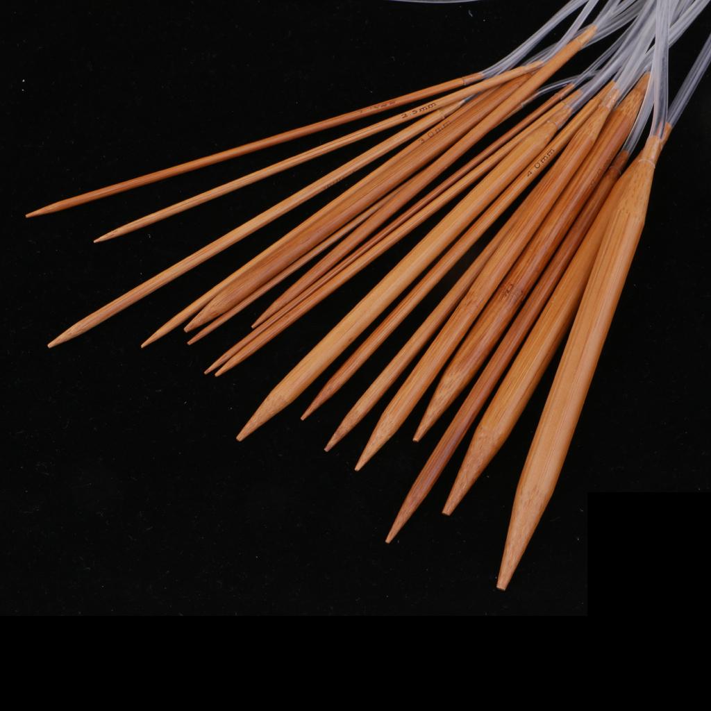 1 Conjunto Feito de Bambu Liso Tricô Circular