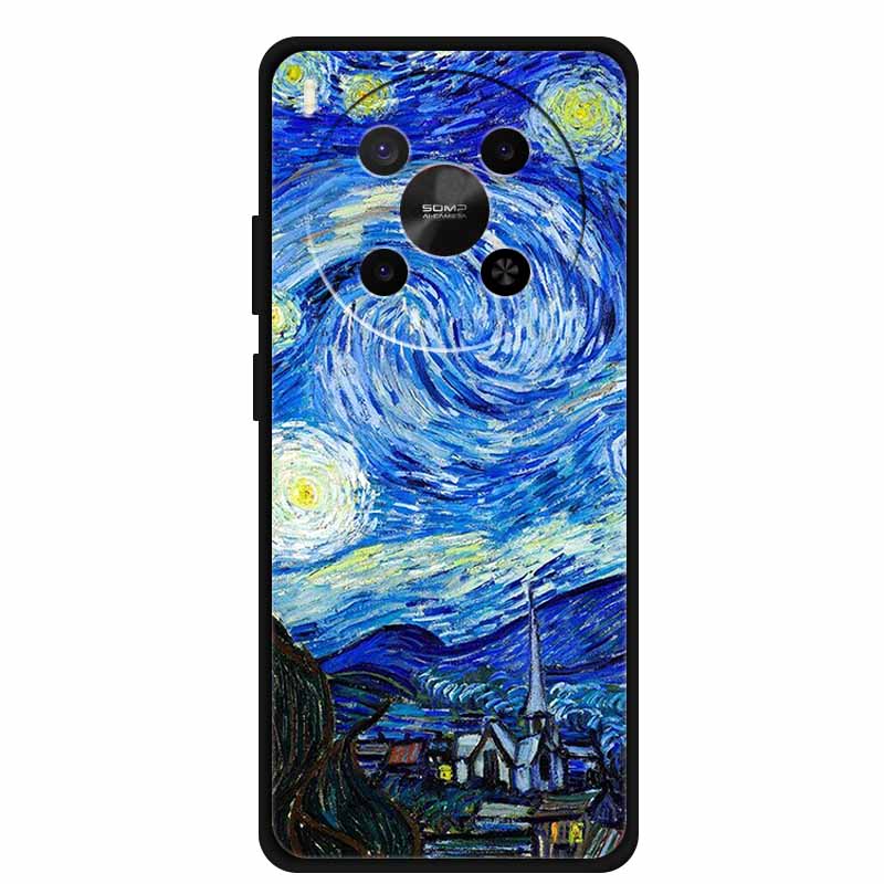 För ZTE Blade V70 Max Fodral 3D Blommigt Prägling Mjuk Silikon Telefonfodral för Nubia V70 Max Fodral Relief Blomma Skal Ny V 70 Max