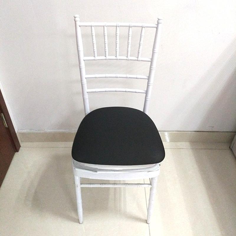 45-48 cm Židle Jednobarevný strečový potah Potahy Snímatelné elastické Jídelní Pouzdro na sedátko Svatba Hotel Banket Kancelář Seat Protect