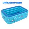 120/130/150cm Baby Home Use Paddling Pool Inflatable Swimming Pool Freeshipping Kids Inflatable Pool Blue Children Bathing Tub