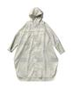 Raincoat Bicycle Sleeve Striped Mix Cycling Compatible Hood with Brim Reflector Hand Cover Casual Stylish Cute for Everyday Use Women [World Party]