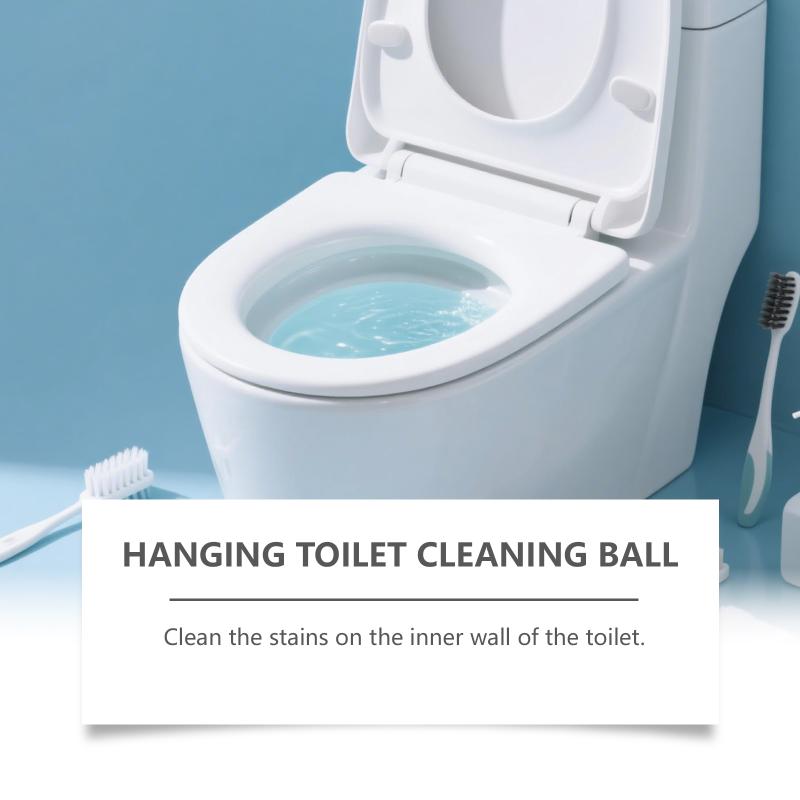 Long Lasting Fragrance Hanging Toilet Cleaning Ball Efficient Dirt Removal No Residue For Bathroom