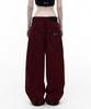 Opeoseu0012 Op. 08 Fld Liquid Cotton Pants Burgundy