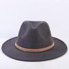 Popular European and American Classic Simple Flat-brimmed Top Hat Men's and Women's Fashionable and Elegant Versatile Jazz Hat Top Hat