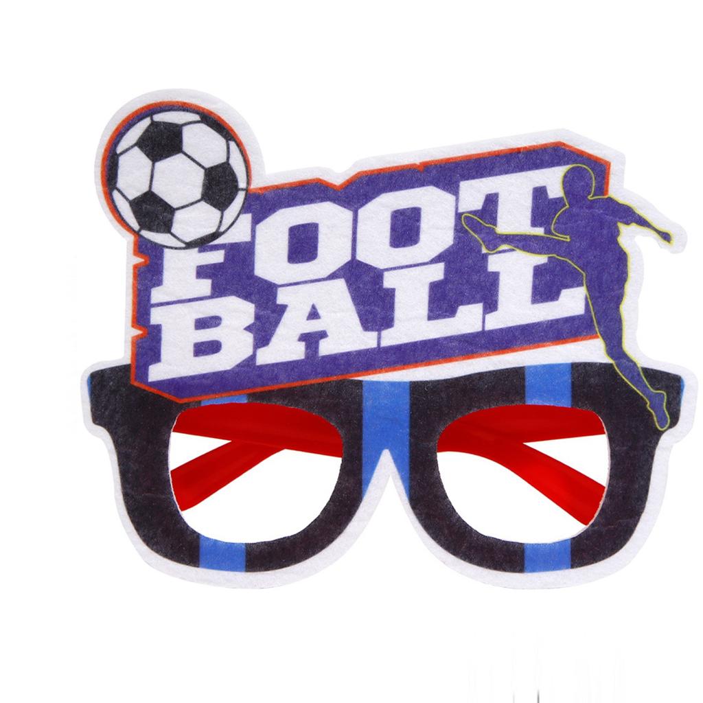Piece Prop Glasses Party Glasses Football Accessories Decorative Birthdays Novelty Word Sunglasses Photo Funny Cup Themed Fans Football Favors