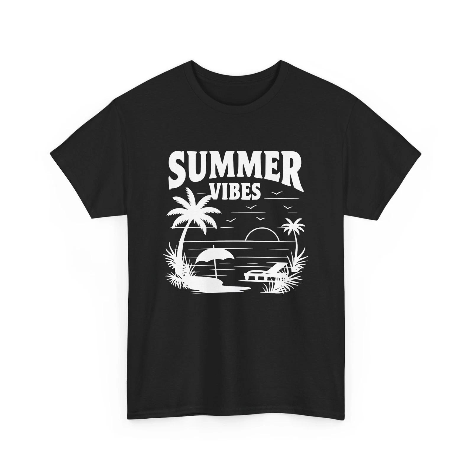 

Hello Summer T-Shirt | Cool & Casual Warm Weather Tee | Summer Vibes T-Shirt L