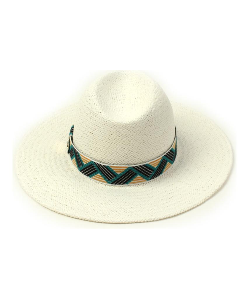 Yunibeosyeolkemiseuteuli Cool Line Swing White Fedora Summer Fedora