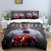 Set de așternuturi de modă cu imprimeu Fotbalist M-Messi R-Ronaldo Huse de pilotă Plapumă Pat Tineri Copii Fete Băieți Cadou de Lux