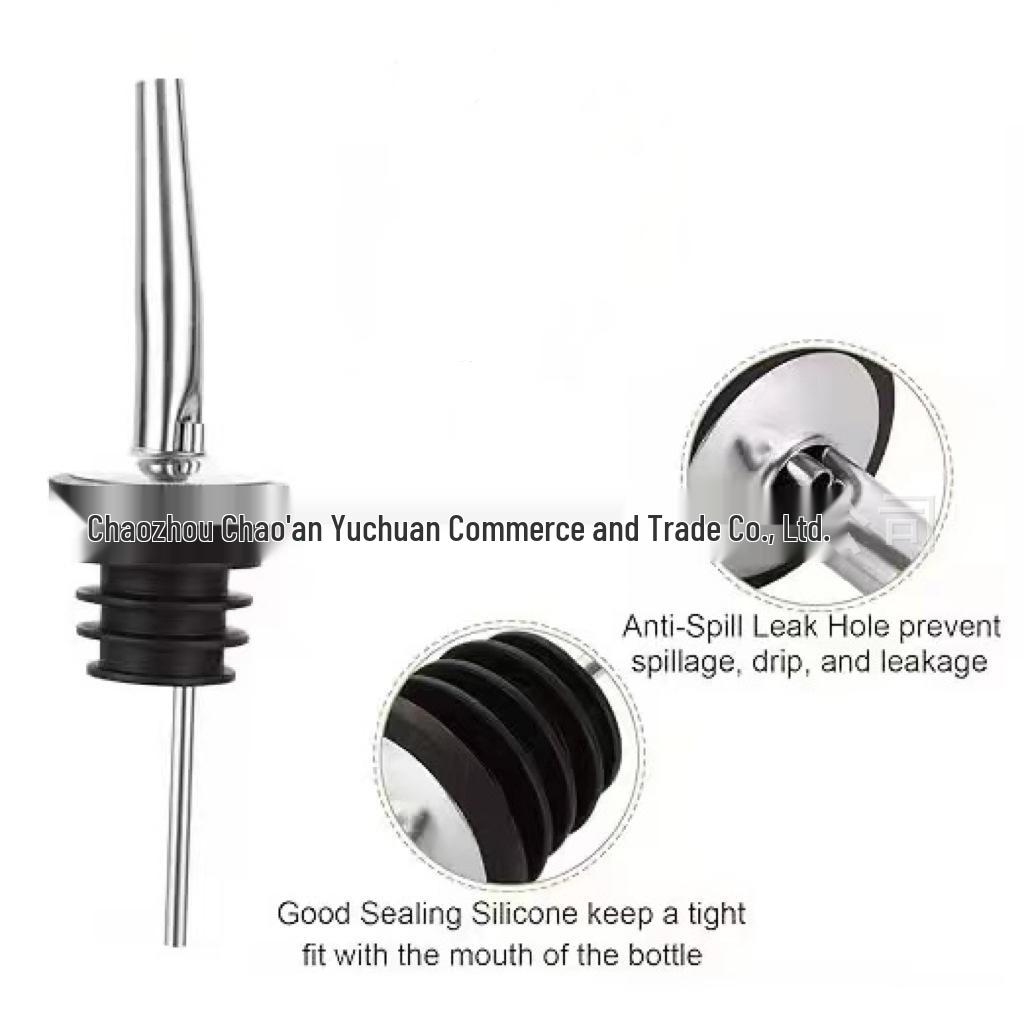 Stainless Steel Universal Cocktail Pour Spout Stopper