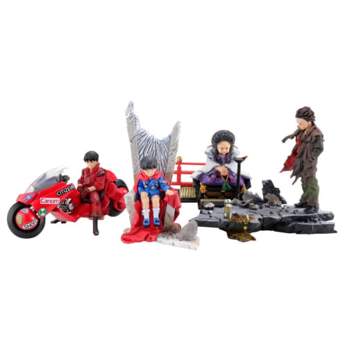 Kaiyodo miniQ AKIRA PART.3 "AKIRA" (Rereleased In 2025) Pre-painted Complete Figures, 6-Piece Box, MQN041B