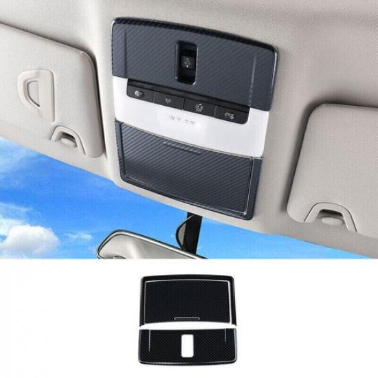 For Nissan Altima -2024 Carbon Fiber Steel Front Reading Light Cover Trim 1X
