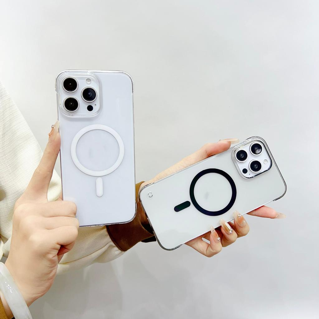 Frameless PC Magnetic Mobile Phone Case Is Suitable for Apple 17PROMAX Hard Case 14 Anti-drop 13 Half-pack Trend 11/16