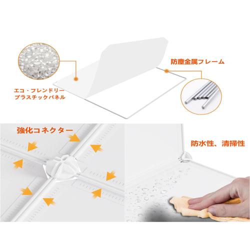 SIMPDIY Bookshelf, Storage Shelf, Storage Rack, Organizer, Large Capacity, Assembled, Clothes Storage Box, Convenient Wardrobe, Clothes Storage/Shoe R