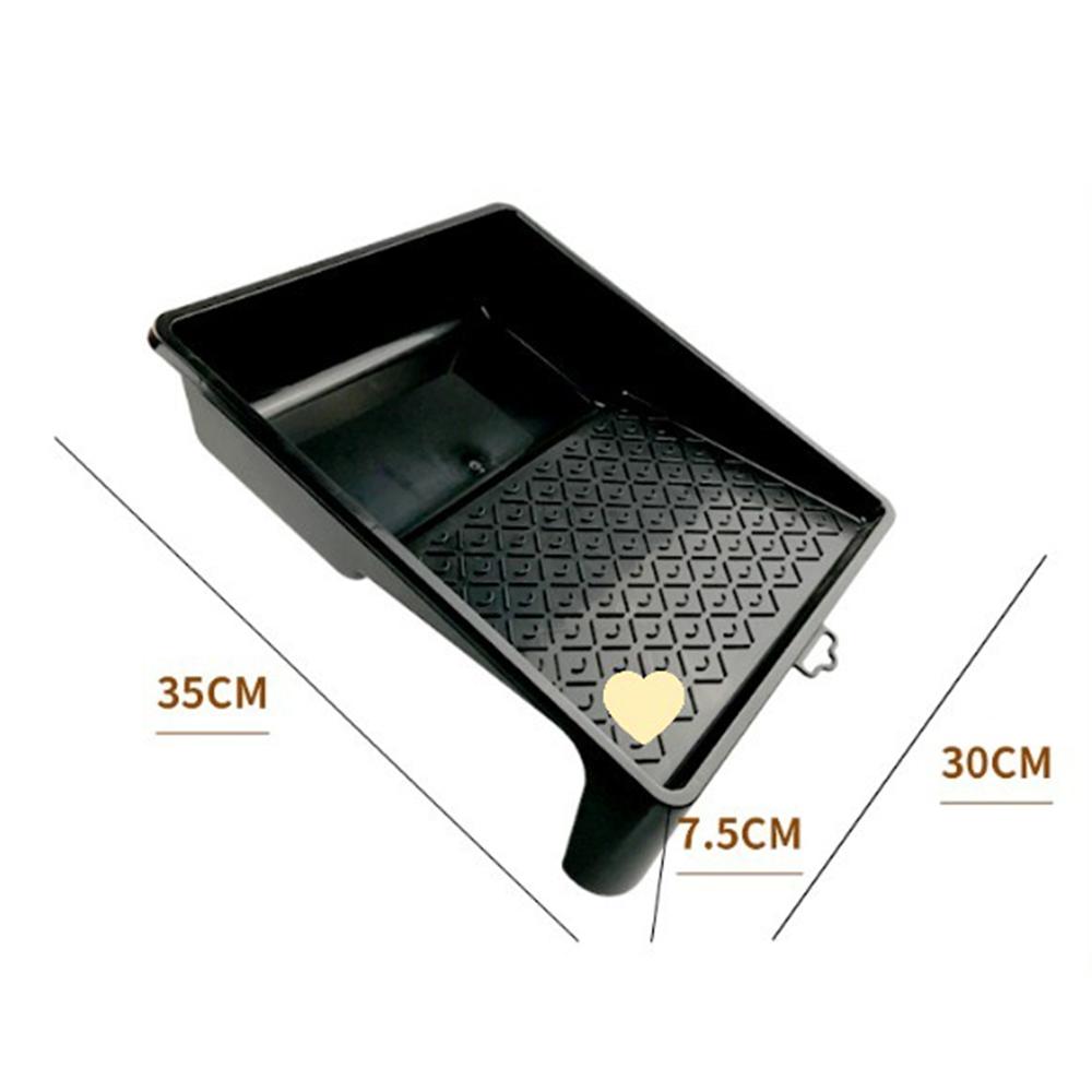 Paint Roller Tray Large Capacity Painting Tool for Latex and Wall Paint Easy Clean Sturdy Design with Handle