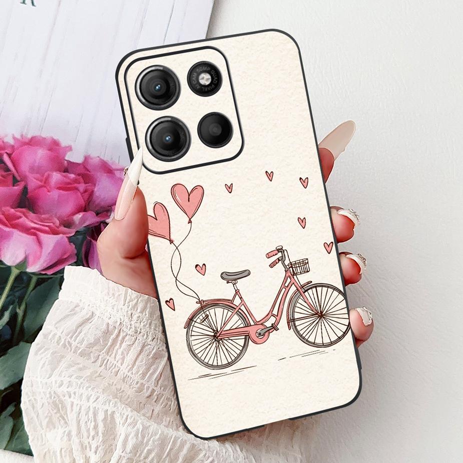 For Motorola Moto G15 Case Stylish Painted Cover Shockproof Soft TPU Phone Case For Motorola G15 G 15 MotoG15 Fundas 6.72'' Capa