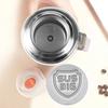 600/800ml 316 Stainless Steel Insulated Water Bottle, Leakproof Outdoor Flask with Carry Strap for Hiking