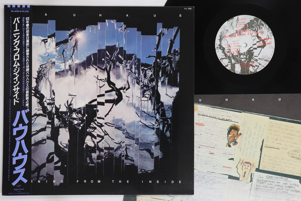 

LP Record BAUHAUS - Burning From The Inside VIL6061 VIRGIN 1983 Japan Obi Rock Used