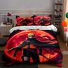 Character with Red Moon. Bedding Sets Duvet Cover Sets Duvet Covers Pillowcases(1 * Duvet Cover 2 * Pillowcases, Without Duvet Insert)