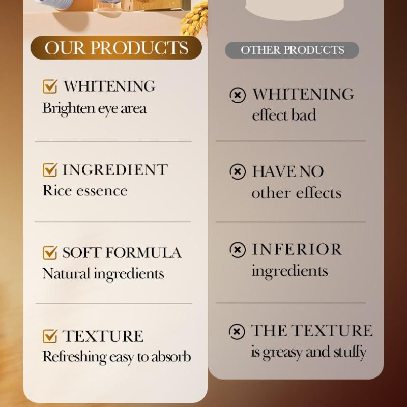 Rice Walking Pearl Eye Cream 20g Rice Essence Moisturizing Eye Eye Cream Skin Care Products