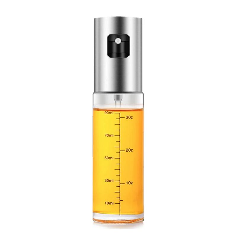 BUYYES 100ml Oil Spray Bottle Kitchen BBQ Olive Oil Dispenser Camping Baking Empty Vinegar Sauce Sprayer Container Kitchen Tool