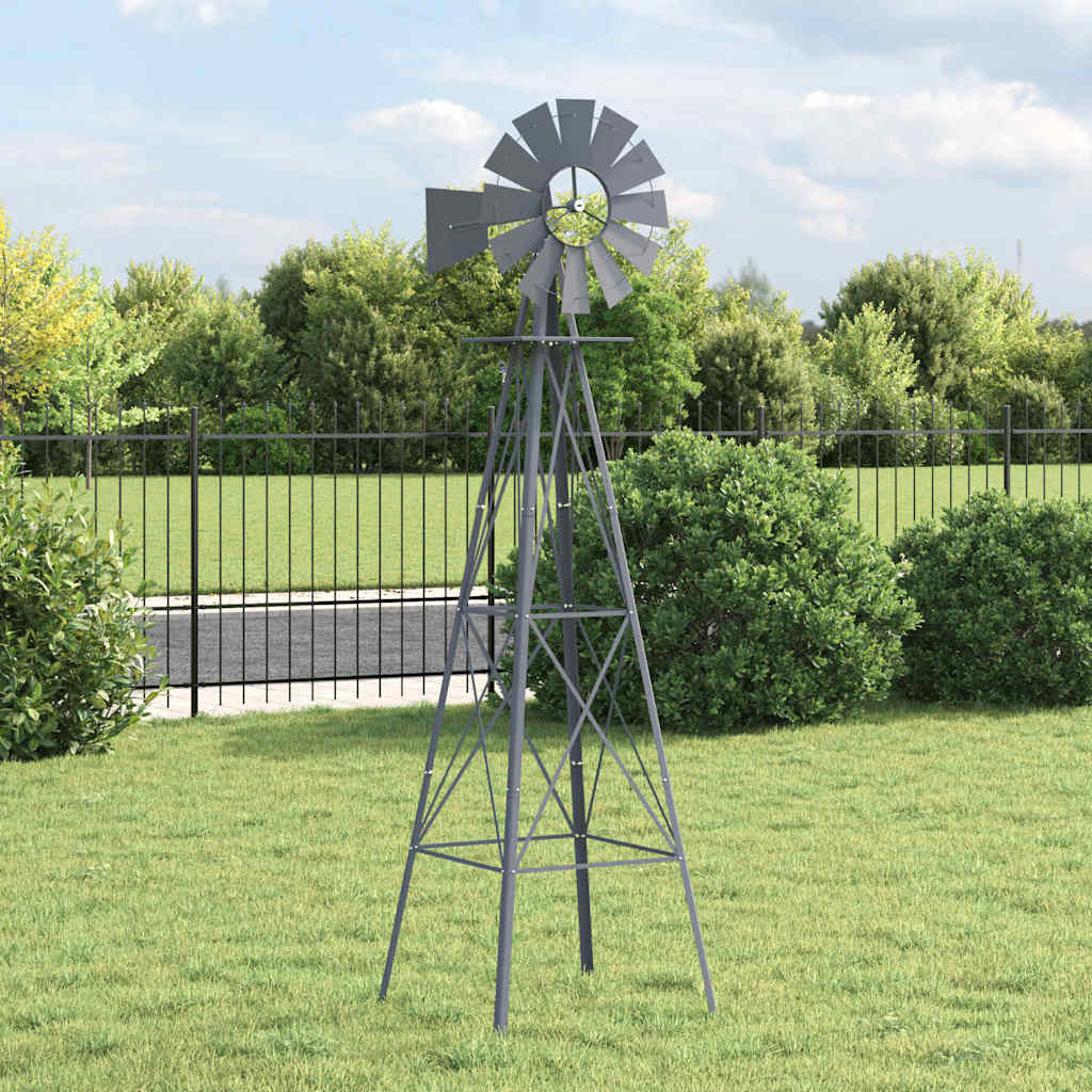 Windmill Gray 84 X 68 X 245 Cm Iron