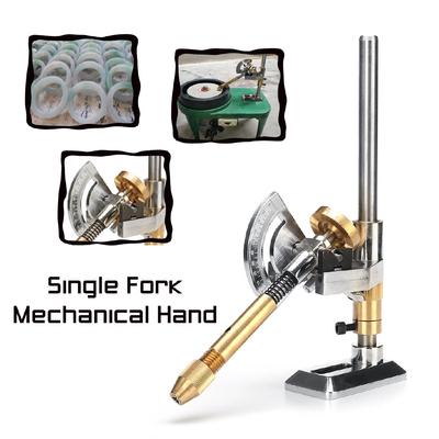 Jade Grinding Faceted Manipulator Gem Faceting Machine Jewel Angle Polisher Fork 24/36/60/72/84/96 Index Wheels Handle