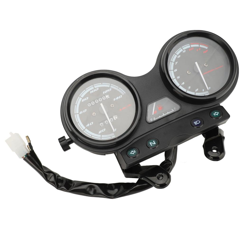 12V Motorrad-Kombi-Instrument Präzise Anzeige Stilvolles Motorrad-Tachometer Kilometerzähler-Instrument für YBR 125
