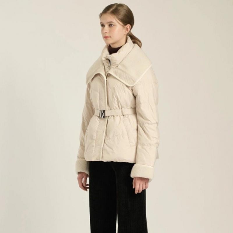 Bcbg Wide Collar Belted Duck Down B5w9y972