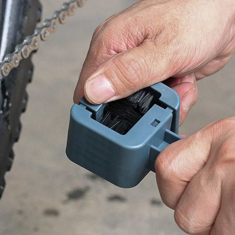 Plastic Motorcycle Bicycle Chain Clean Brush Gear Grunge Brush  Scrubber Clean