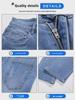 Men's Trendy Spring/Summer Slim Straight Jeans – Stylish, Elastic, Casual Long Pants