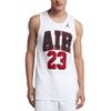 Jordan Printed Sports Basketball Vest Men Tops White AA1910-100
