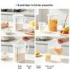 Large Capacity Food Grade Thickened PP Plastic Measuring Cup for Milk Tea and Baking