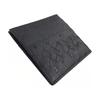 Bottega Veneta Intrecciato Woven Design Ostrich Leather Card Holder Men Accessories Black 547880VE0B88757