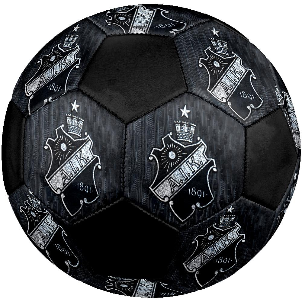 Pallone da Calcio FC AIK, colorato, adatto a tutte le età, cucito a macchina, materiale PVC, qualità da competizione, durevole e ad alto rimbalzo
