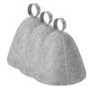1/2pcs Anti Heat Sauna Hat Thicken Wool Felt Shower Cap Hair Turban Quickly Towel Drying Hats Sauna Bathroom Accessories