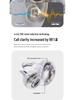 2025 Q70 Wireless Bluetooth Noise-Cancelling Clip-On Sports Earphones: Long Battery Life & High Sound Quality