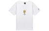 New Balance T Shirts Unisex White Crew Neck Moderate Straight Fit AMT12344-WT