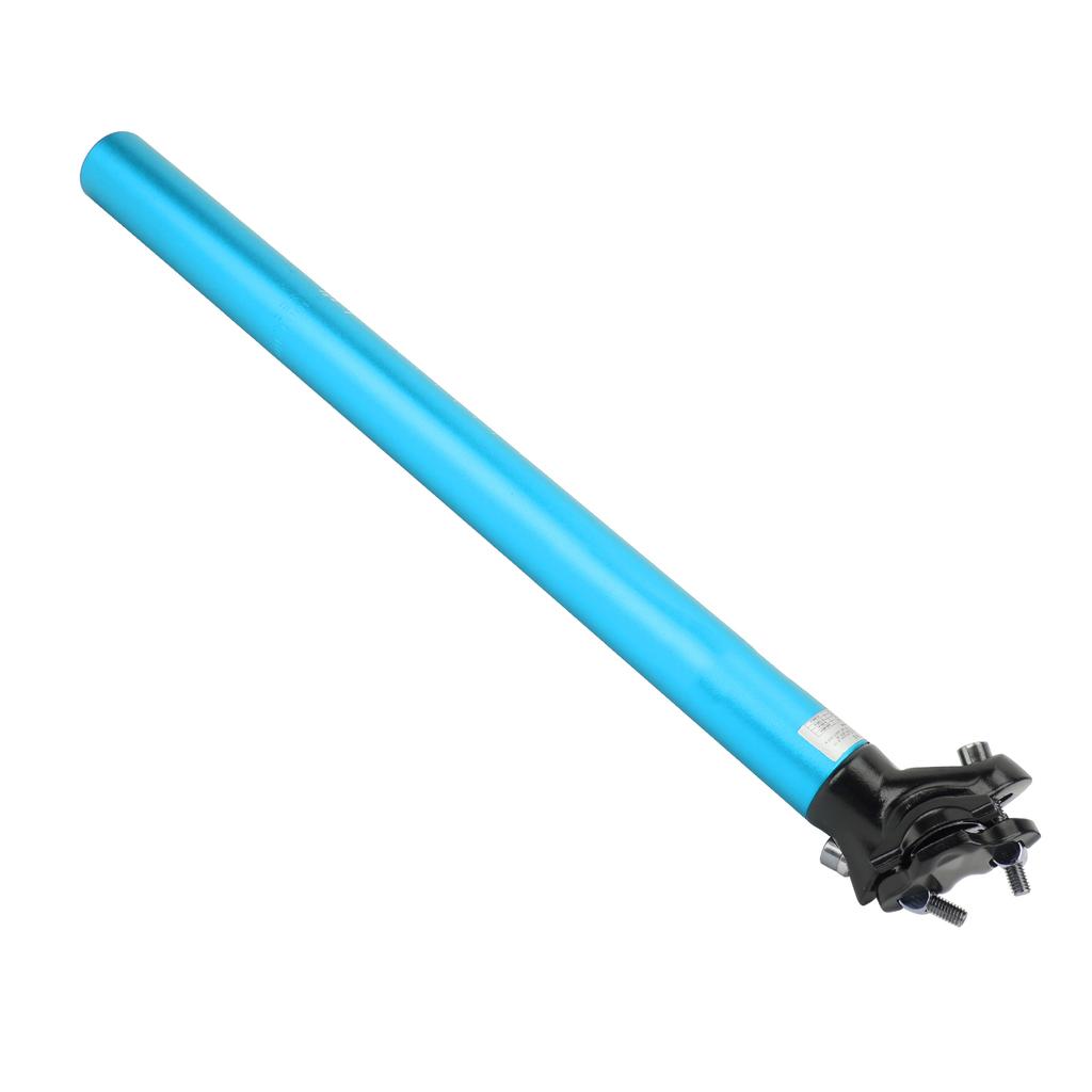 LUNJE Mountain Bike Seatpost Bicycle Adjustable Aluminum Alloy Saddle Post 30.9x400mmBlue