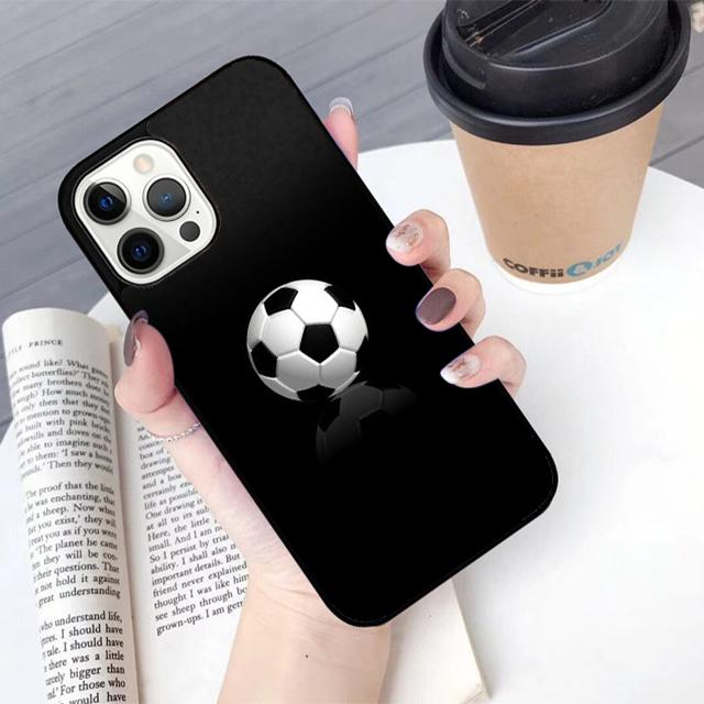 Soccer Heartbeat phone Case Cover For iPhone 17 Air 16 15 14 Plus Apple 11 12 13 Pro Max coque