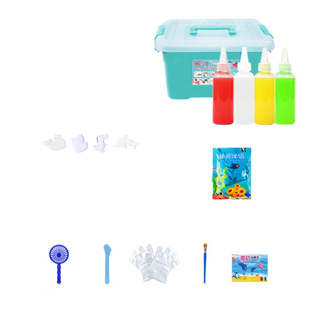 Children's Ocean DIY Colloid Toys Children's Solution Toys Diy Set Children's Ocean Enlightenment Toys Children's Educational Toys 60ml
