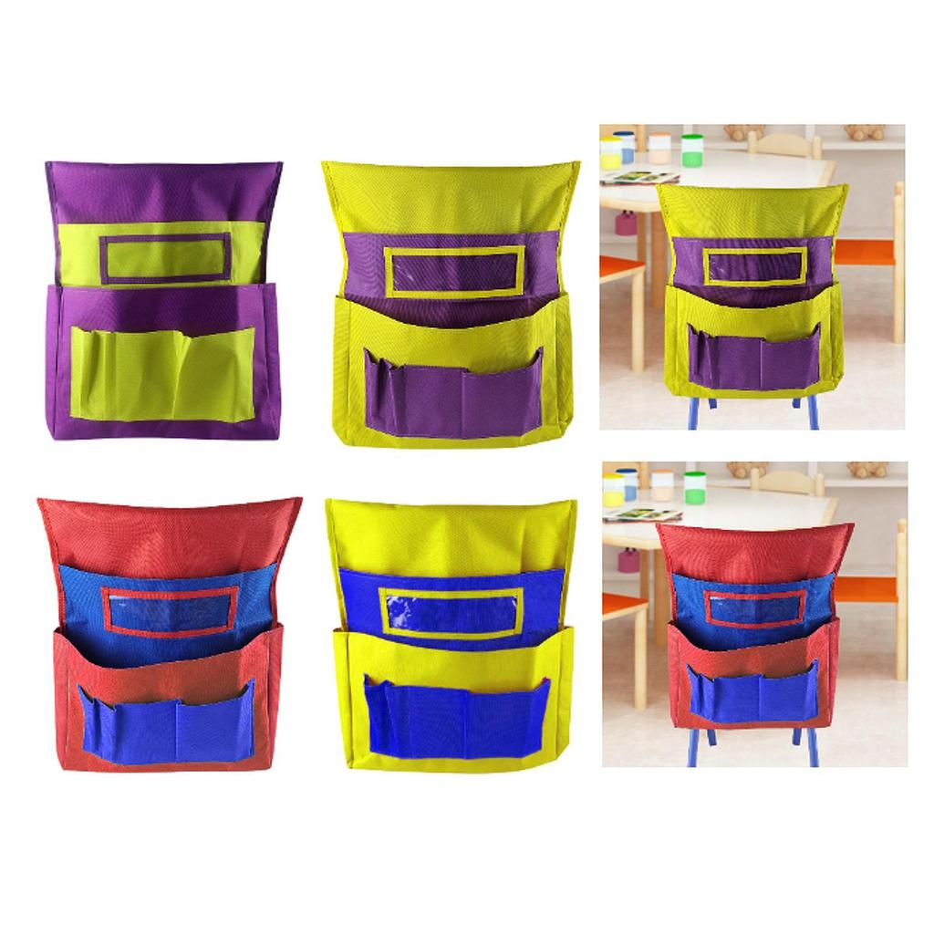Back of Chair Pocket Chairback Organizer Stable Multi-scenario Large-capacity Seat Storage Holder