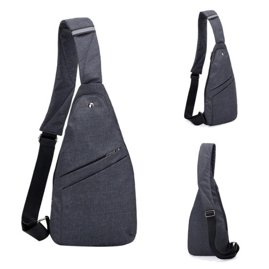

Модная тонкая легкая мужская холщовая противоугонная дорожная сумка через плечо