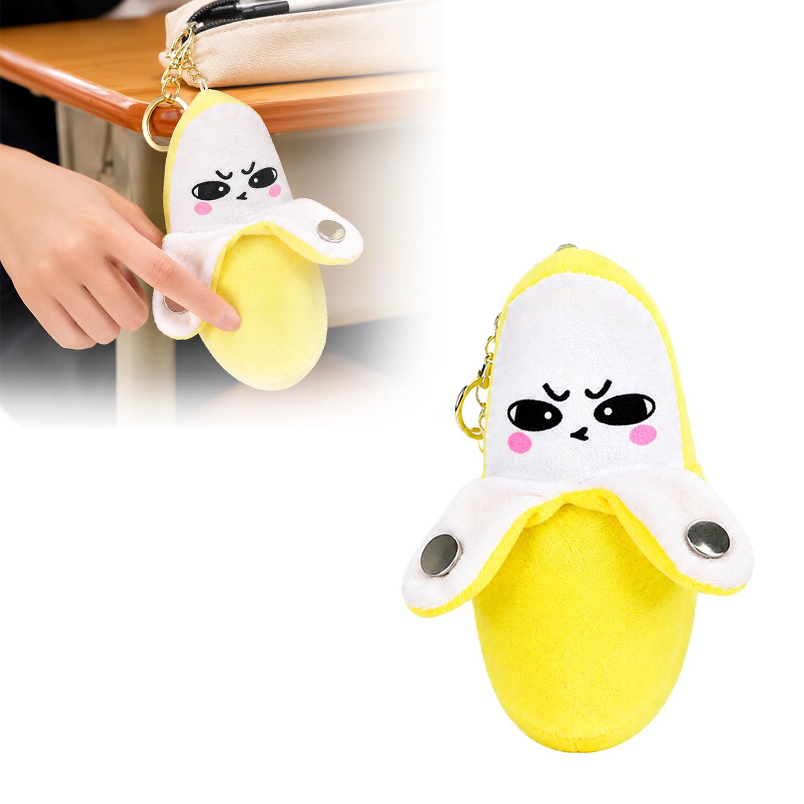 Plush Toy Musical Instrument with Human Body Sensor Soft Stuffed Animal Keychain for Interactive Play and Sensory Stimulation One Size