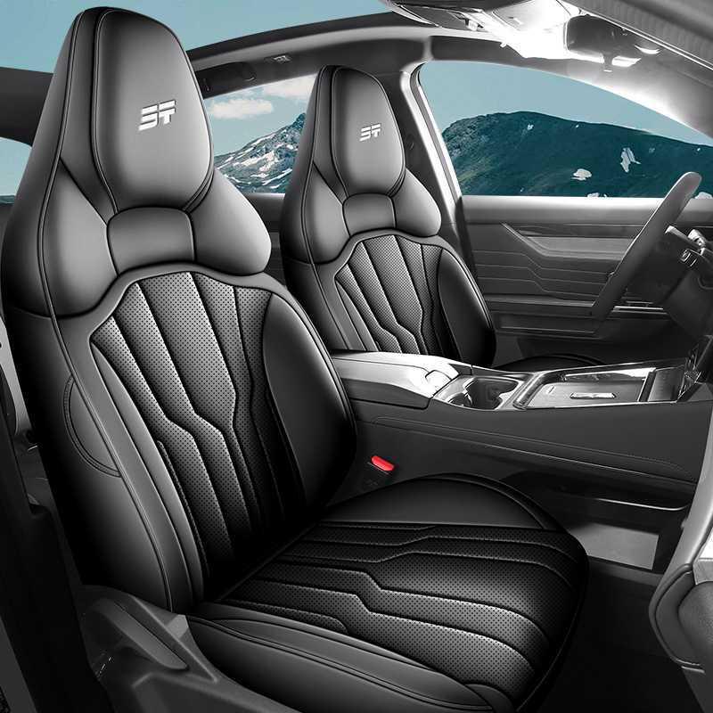 

Jietu ShanHai L6 All-Season Leather Car Seat Cover Cushion - Full Coverage. Half Back Row