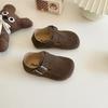 New Children's Shoes - Girls' Leather Shoes, Boys' Retro Beanie Shoes, Single Shoes