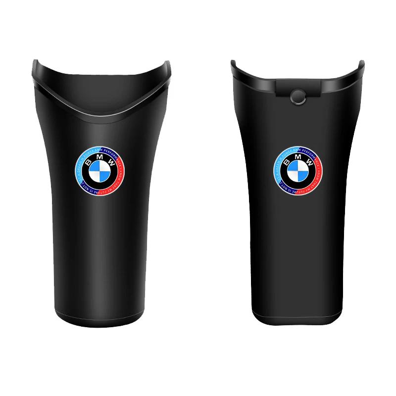 2025 Hot Car Umbrella Storage Bucket Box Hanging Round Trash Can For BMW M Performance E46 E47 E49 F30 F80 E36 E46 E93 E92 F34