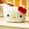 Kt Cat Headrest Japanese Style Stuffed Anime Hello Kitty Neck Pillow Car Seat Game Chair Decor Xmas Gifts Girl