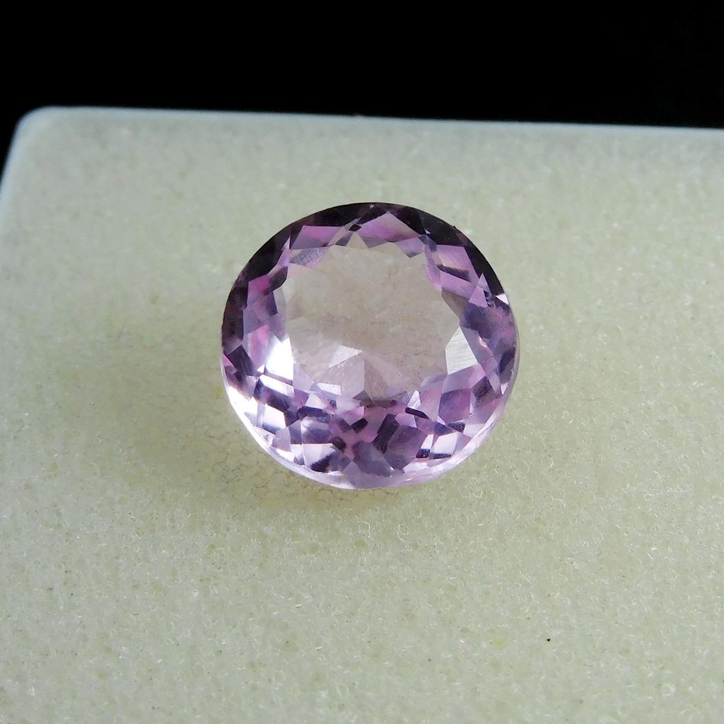 9.25 Ct Natural Ceylon Pink Sapphire Round Cut CERTIFIED Loose Gemstone
